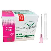 Игла 18G КОМАР (1.2x40)/100