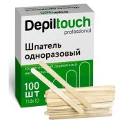 Шпатель средний 114*10 Depiltouch/100 шт