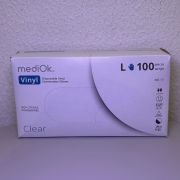 Перчатки виниловые р-р L/50 Медиок